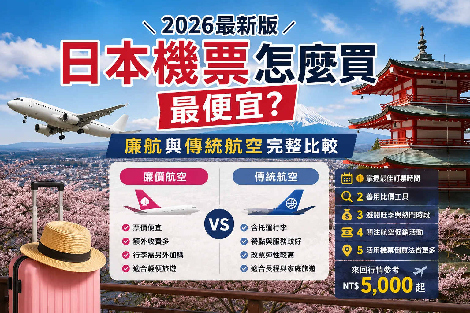 日本預算指南