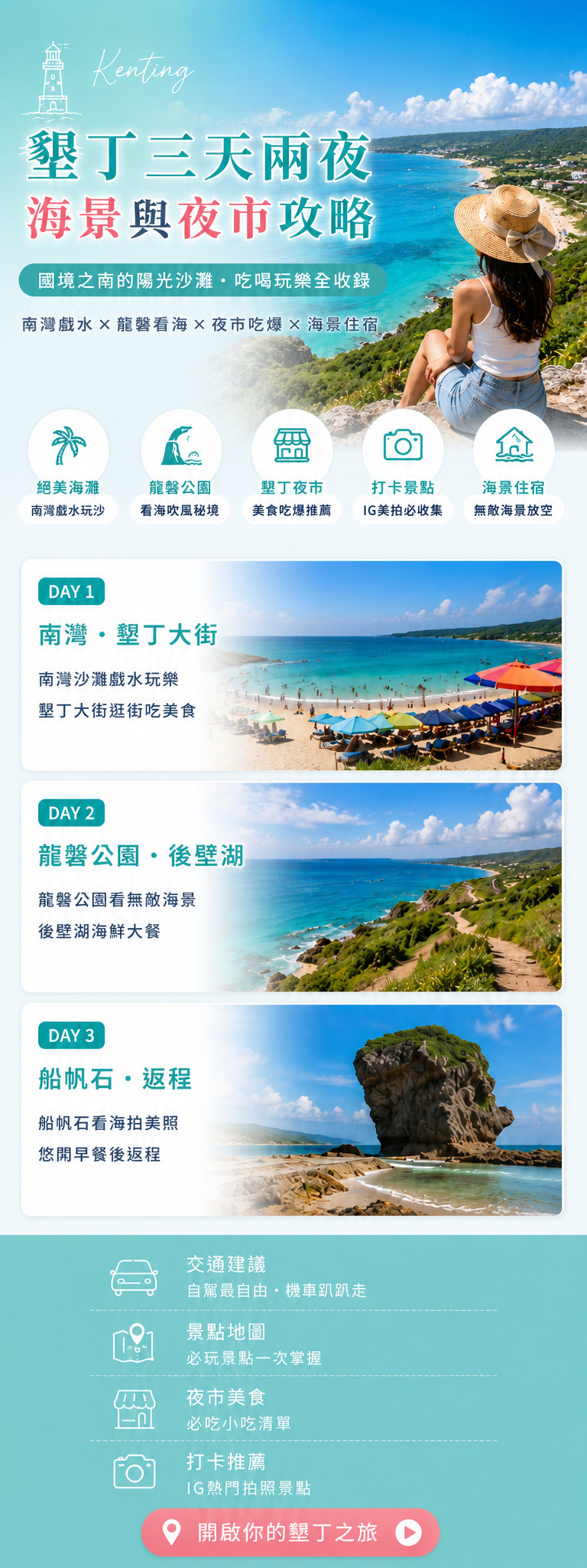 墾丁海景攻略